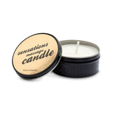 Bijoux Indiscrets Sensations Warming Massage Candle Delay and Excite Sprays